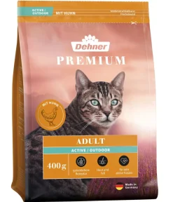 Dehner Premium Trockenfutter Katze - Trockenfutter für Katzen Adult
