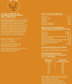 Dehner Premium Trockenfutter Katze - Trockenfutter für Katzen Adult