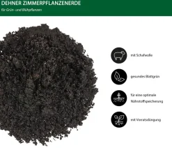 Dehner Spezialerde - Premium Zimmerpflanzenerde, 75 x 10 Liter