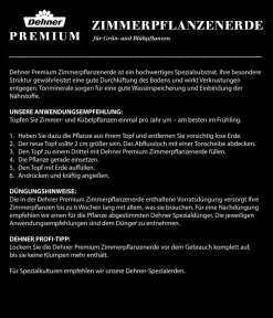 Dehner Premium Zimmerpflanzenerde, 10 l New