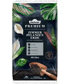 Dehner Premium Zimmerpflanzenerde, 10 l New