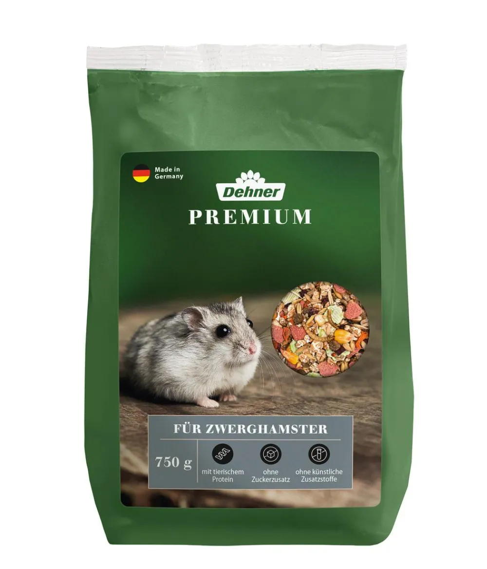 Dehner Premium Zwerghamsterfutter, 750 g Best