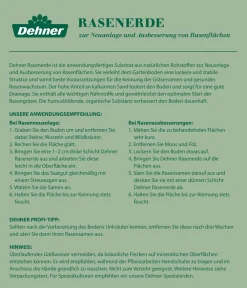 Dehner Spezialerde > Rasenerde, 45 x 40 Liter