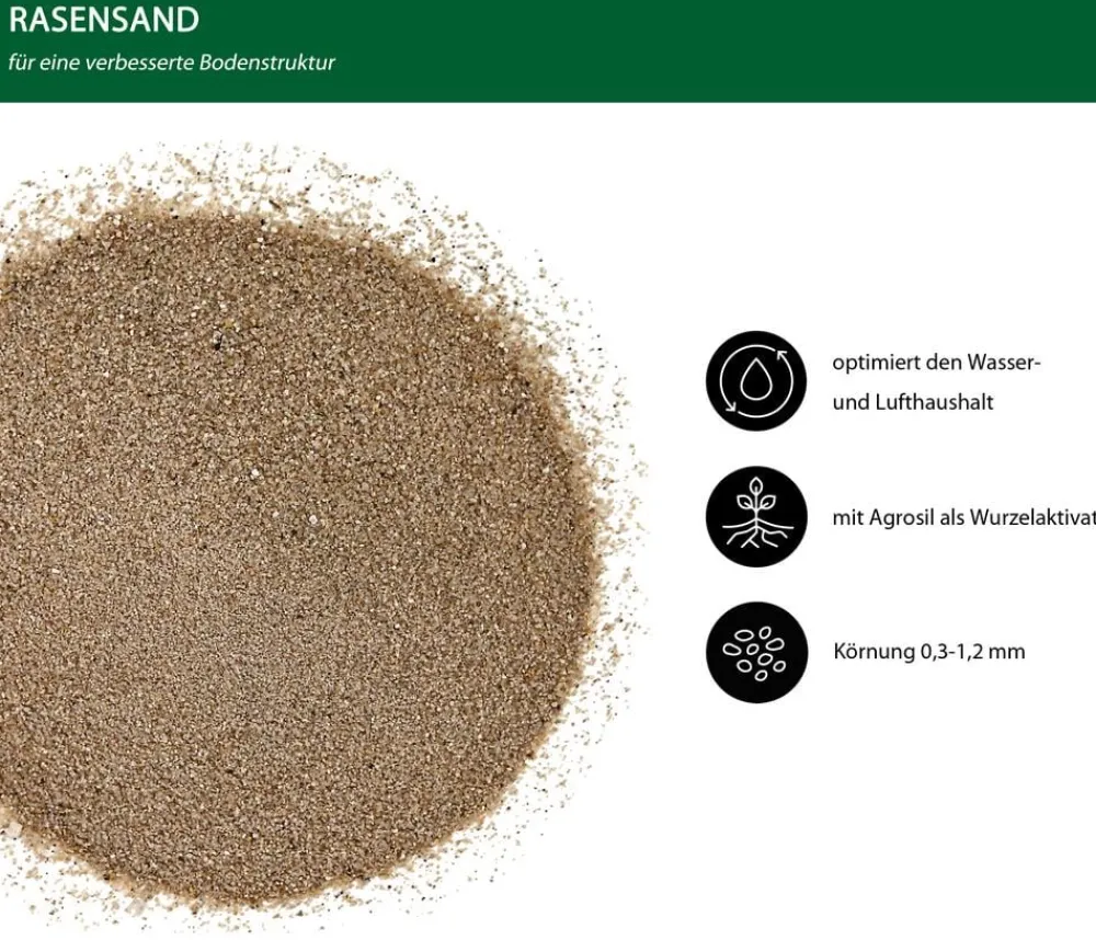 Dehner Rasendünger > Rasensand, 15 kg