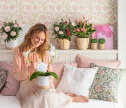 Dehner Rattan-Korb Bibek, konisch, Hellbraun Sale