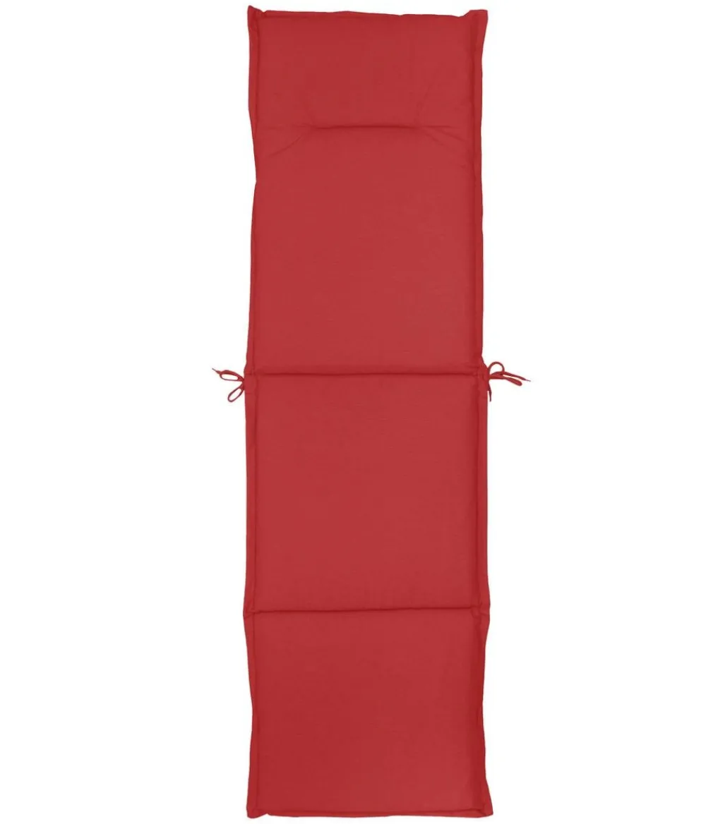 Dehner Relax- & Liegenauflagen - Relaxauflage Veneto, ca. B50/H4/T168 cm Rot