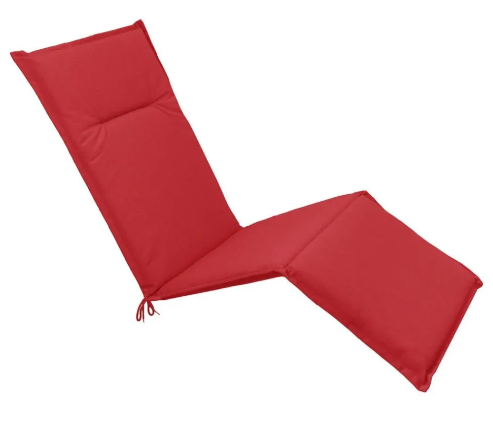 Dehner Relax- & Liegenauflagen - Relaxauflage Veneto, ca. B50/H4/T168 cm Rot
