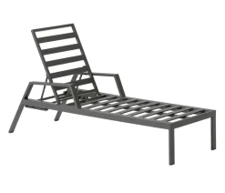 Dehner Relaxliegen|Gartenliegen Aluminium > Relaxliege Formentera, ca. B66/H97/T188,5 cm