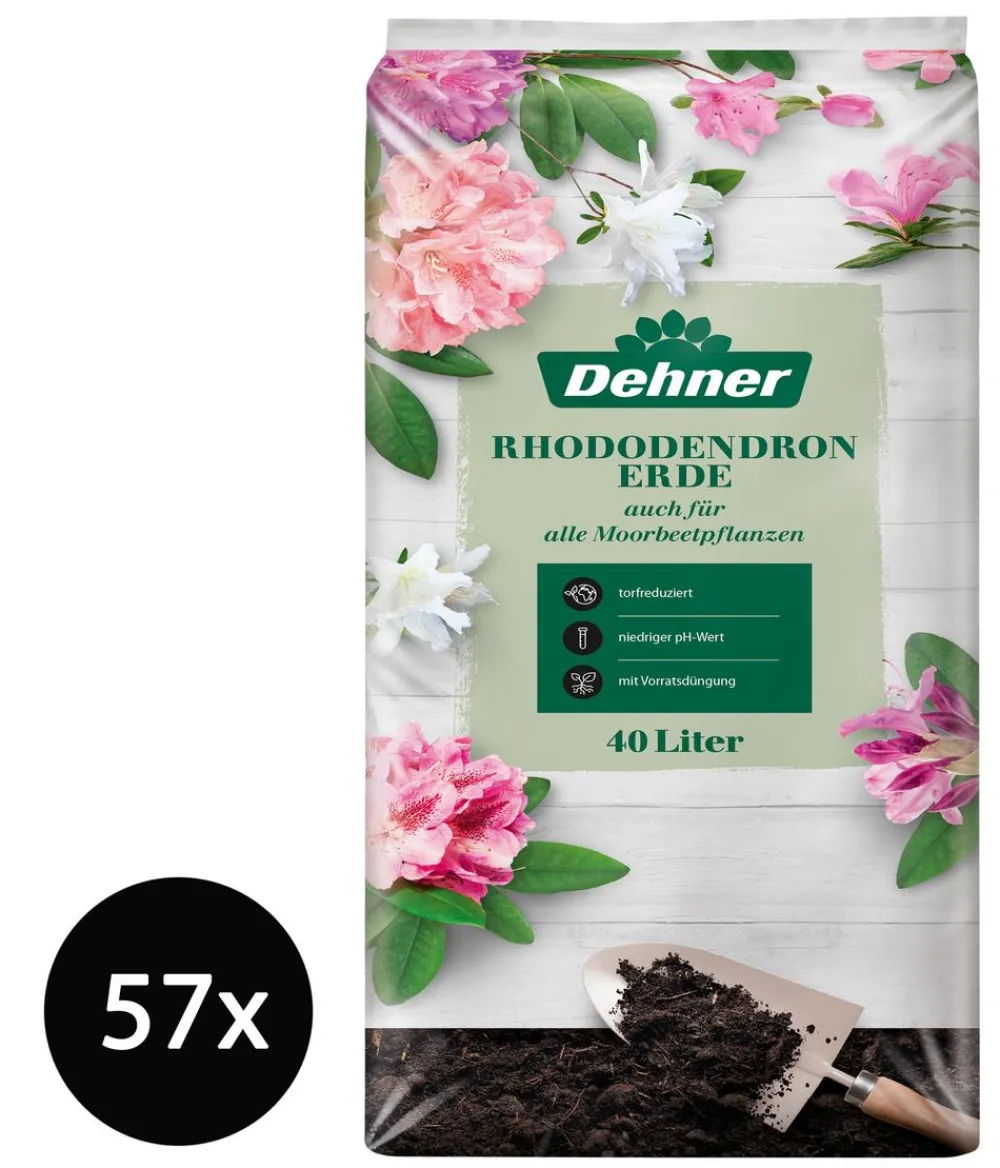 Dehner Blumenerde > Rhododendronerde, 57 x 40 Liter