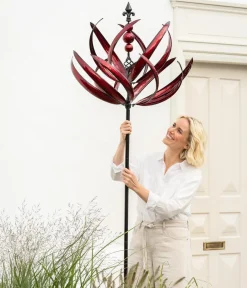 Dehner Riesen Windrad, , ca. Ø68,6/H231 cm Rot Discount