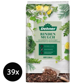 Dehner Rindenmulch - Rindenmulch fein, 39 x 60 Liter