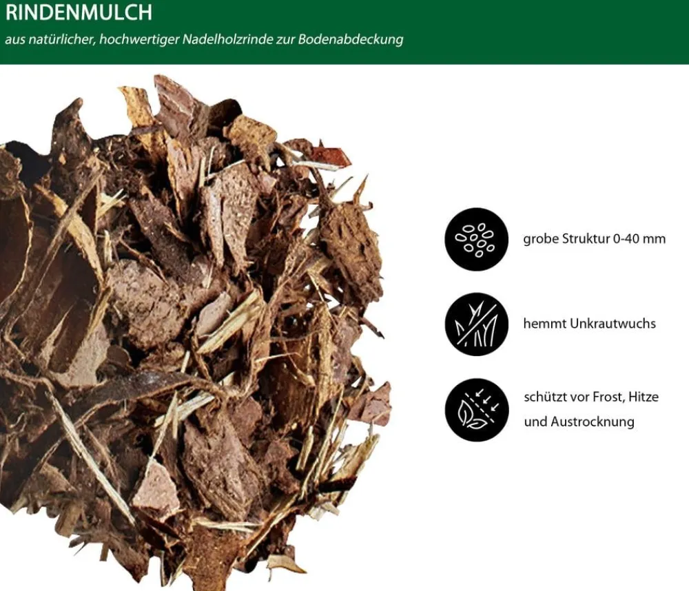 Dehner Rindenmulch grob, 50 l Online