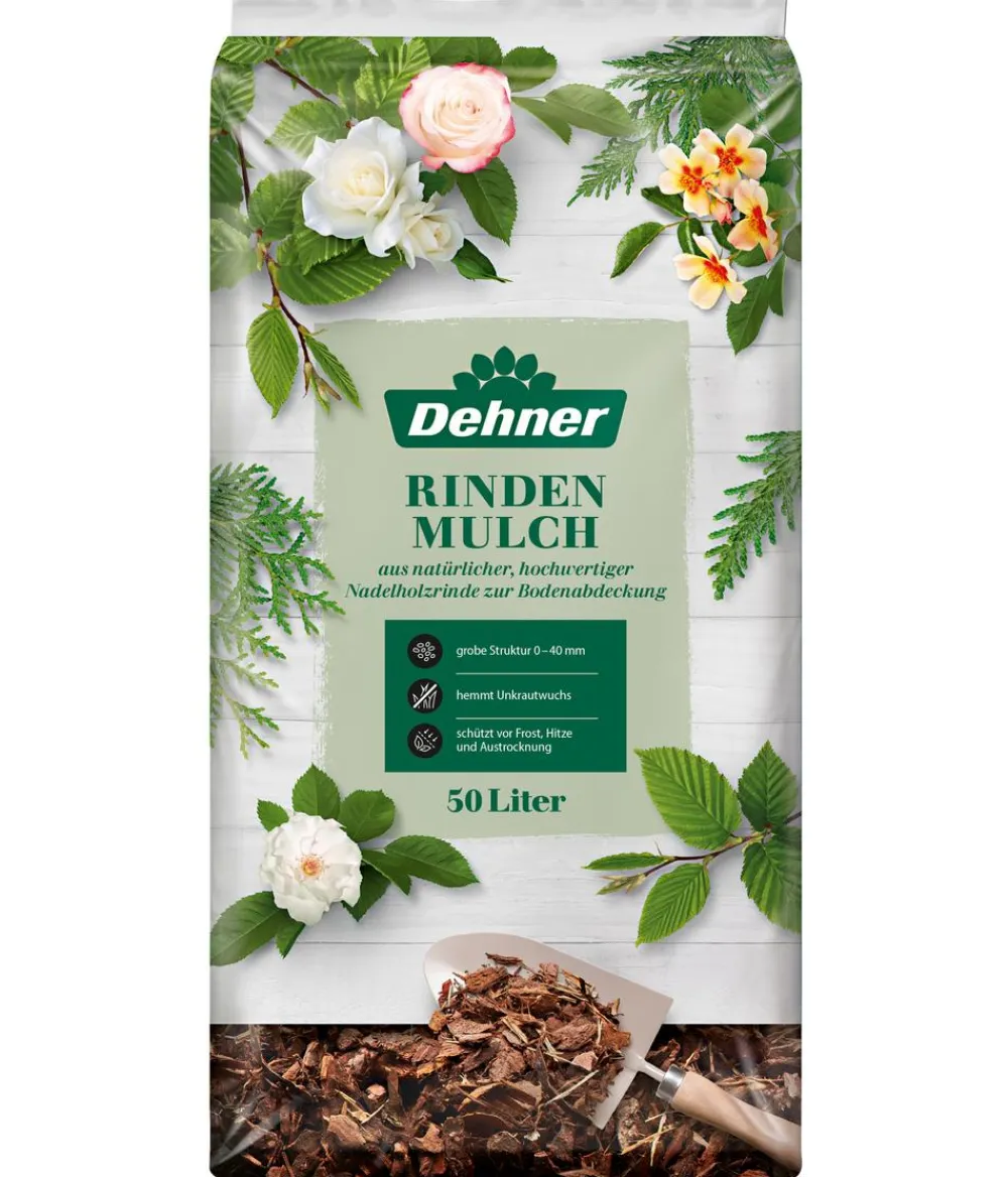 Dehner Rindenmulch grob, 50 l Online
