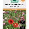 Dehner Blumensamen > Saatband Blumenmischung 'Rosa und Rot', L5 m