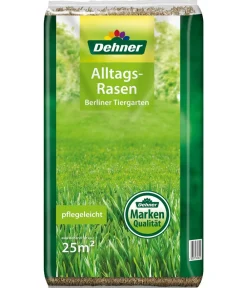 Dehner Rasensamen - Saatgut Alltags-Rasen Berliner Tiergarten, 750 g