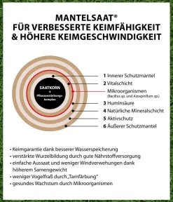 Dehner Rasensamen - Saatgut Spiel- und Sportrasen