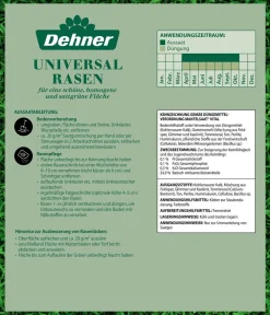 Dehner Rasensamen > Saatgut Universalrasen, 500 g