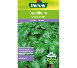 Dehner Kräutersamen > Samen Basilikum 'Großes grünes'