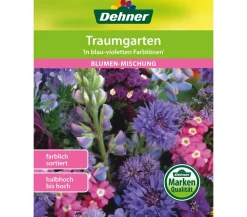 Dehner Samen Blumenmischung 'Farbgarten in blau-violetten Tönen' Clearance