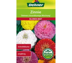 Dehner Samen für Zinnie 's riesenblumige Mischung' Bunt New