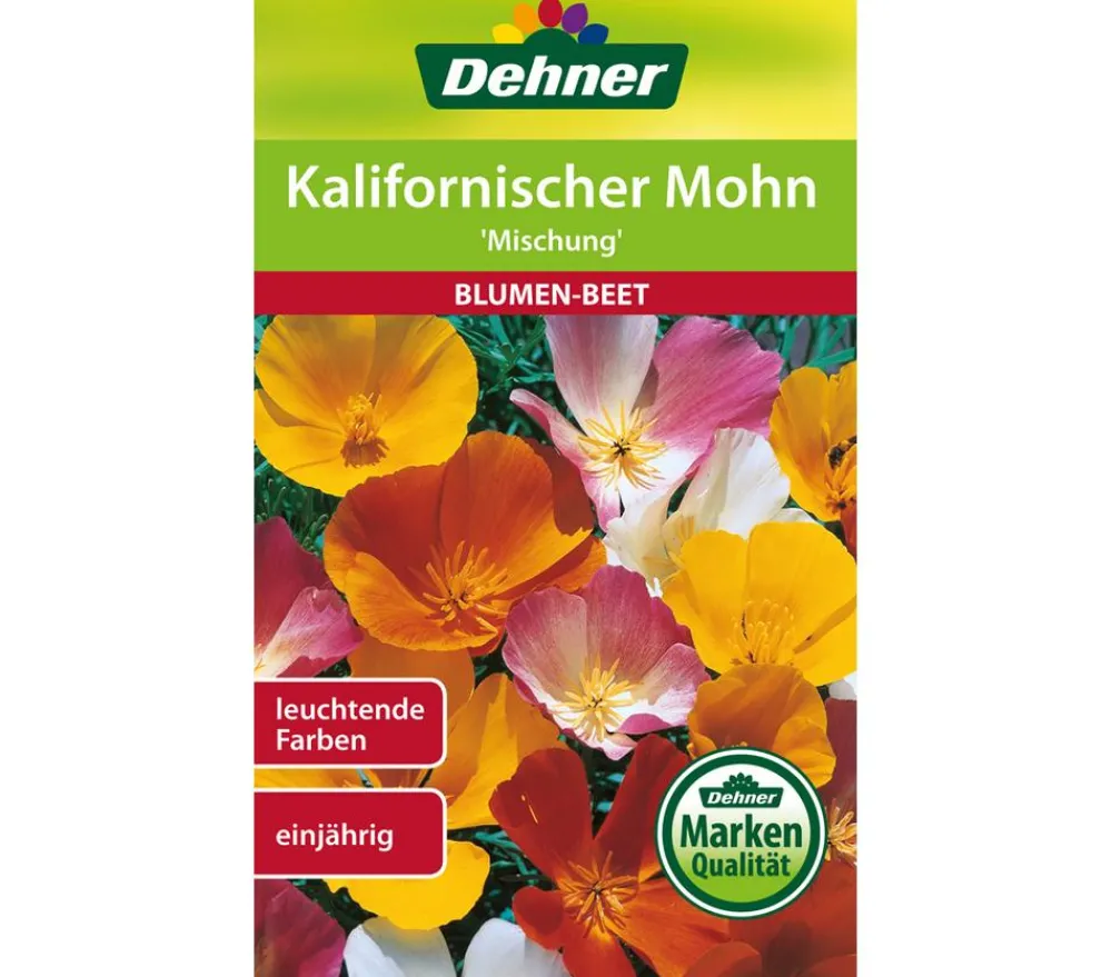 Dehner Blumensamen > Samen Kalifornischer Mohn 'Mischung'