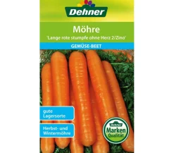 Dehner Samen Möhre 'Lange rote stumpfe ohne Herz 2/Zino' Sale