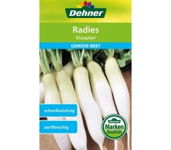 Dehner Gemüsesamen - Samen Radies 'Eiszapfen'