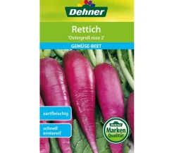 Dehner Gemüsesamen > Samen Rettich 'Ostergruß rosa 2'