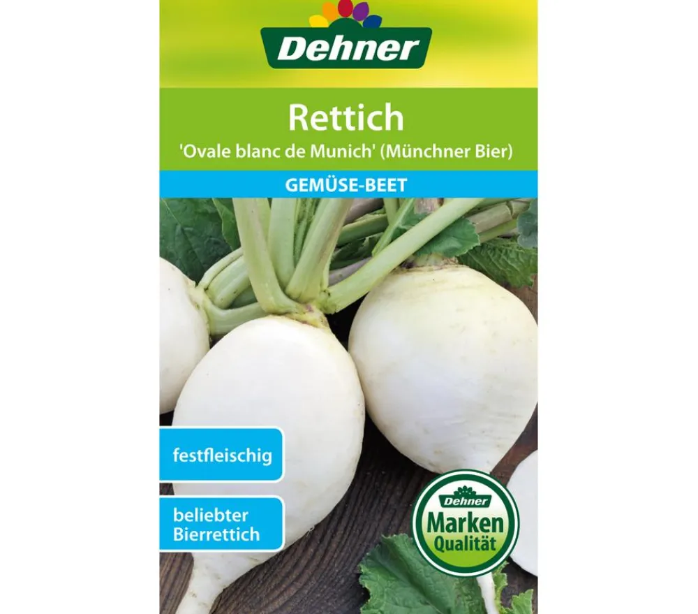 Dehner Samen Rettich 'Ovale blanc de Munich' New