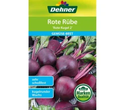 Dehner Gemüsesamen - Samen Rote Rübe 'Rote Kugel 2'