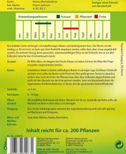 Dehner Gemüsesamen > Samen Schalerbse 'Kleine Rheinländerin'