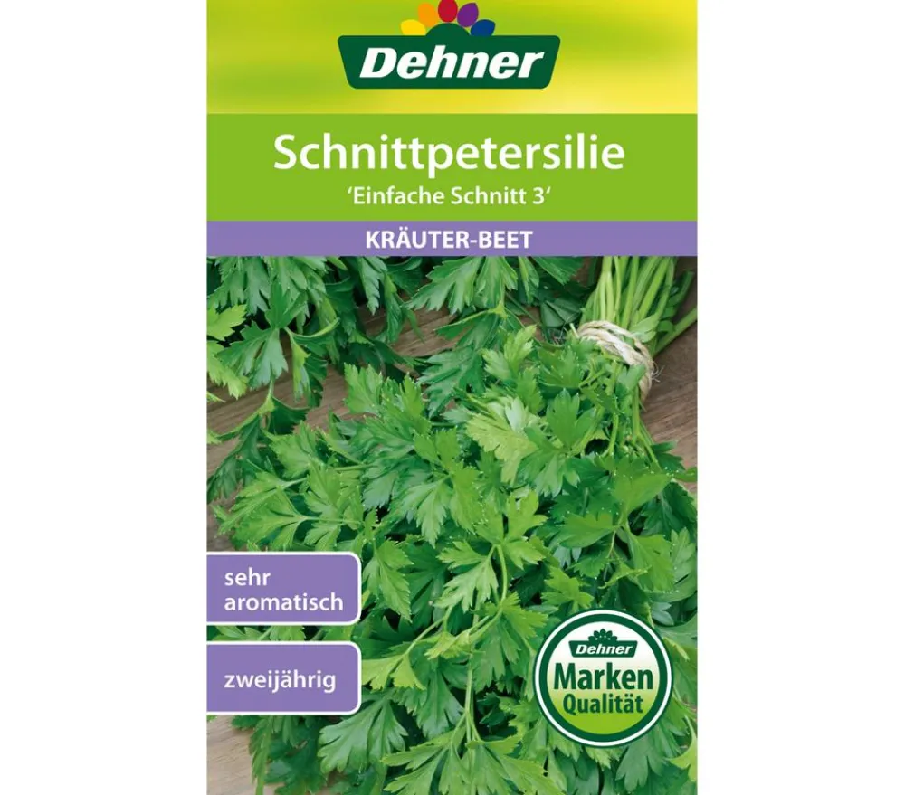 Dehner Kräutersamen - Samen Schnittpetersilie 'Einfache Schnitt 3'