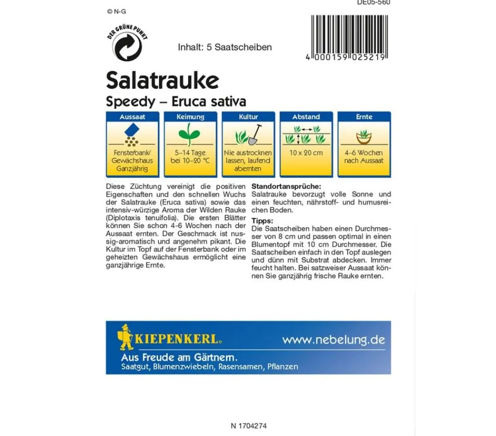 Dehner Markenqualität Dehner Samen-Set Easy Going Outlet