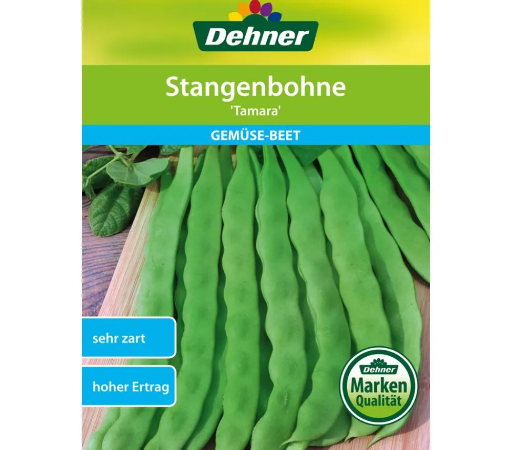 Dehner Gemüsesamen > Samen Stangenbohne 'Tamara'