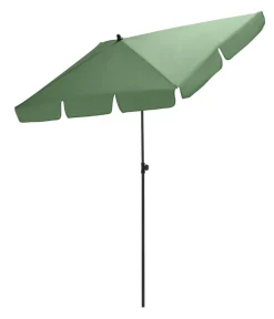 Dehner Schirm Jupiter, rechteckig, ca. B180/T120 cm Hellgrün Outlet