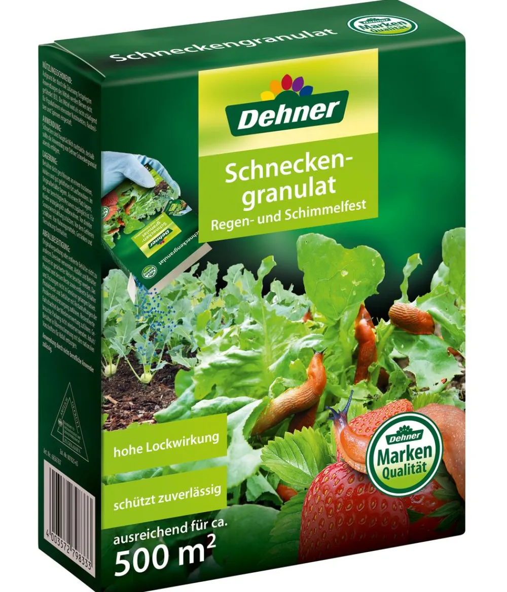 Dehner Schädlingsbekämpfungsmittel > Schneckenkorn, 2 x 250 g (500 g), für ca. 1000 qm