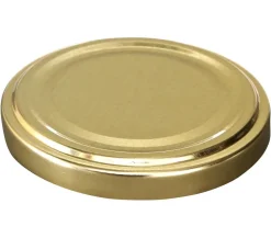 Dehner Einkochautomaten & Zubehör - Schraubdeckel, , für Einkochgläser, Ø63 mm, 10er-Set Gold