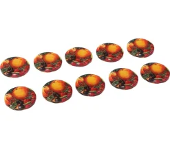 Dehner Einkochautomaten & Zubehör - Schraubdeckel Obst für Einkochgläser, Ø82 mm, 10er-Set