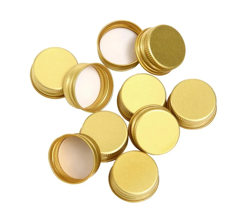 Dehner Schraubverschlüsse für Flaschen, , 10er-Set Gold