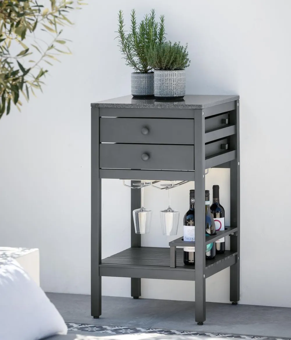 Dehner Gartenschränke & -Regale > Schubladenschrank Southampton, ca. B50/H90/T50 cm
