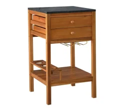 Dehner Gartenschränke & -Regale - Schubladenschrank Southampton, ca. B50/H90/T50 cm Hellbraun