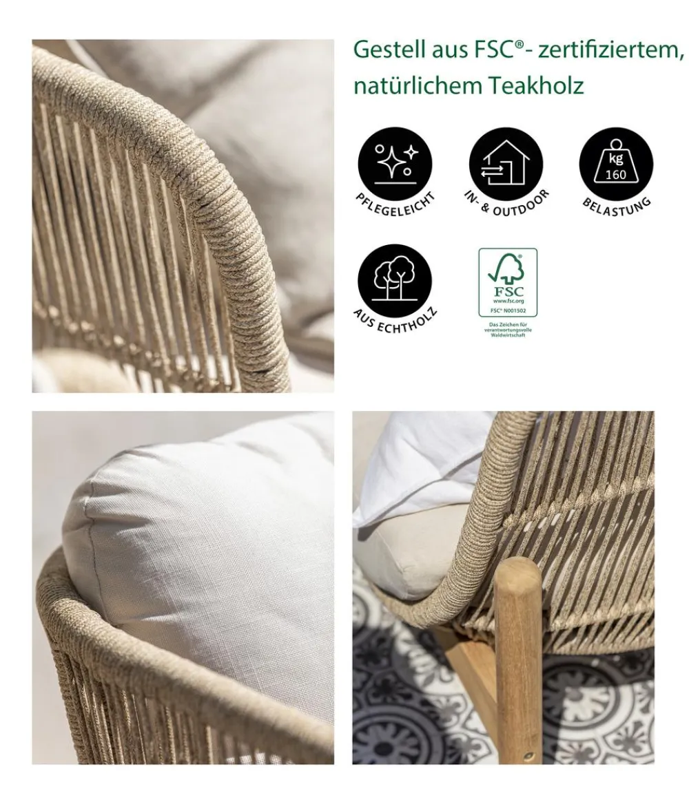 Dehner Loungesessel|Garten- & Loungesessel > Sessel Portofino