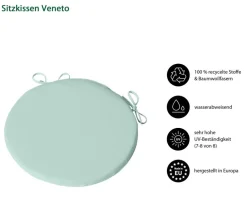 Dehner Sitzkissen|Sitzauflagen > Sitzkissen Veneto, Ø40/H4 cm