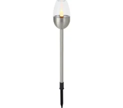 Dehner Solar-Edelstahlleuchte Jaro, 4er-Set New