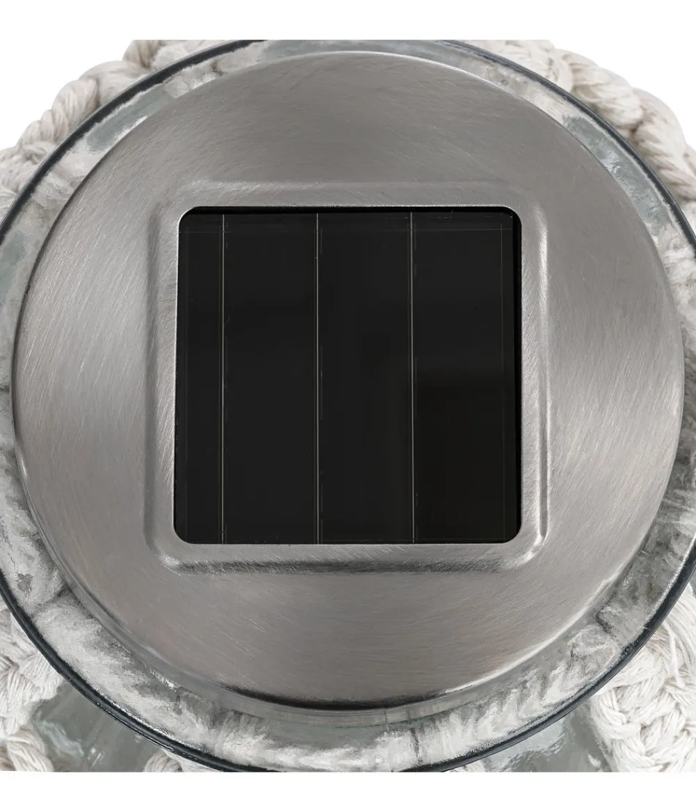 Dehner Solar-Glas Elara, ca. Ø11/H12 cm Hot