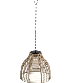 Dehner Solarleuchten|Laternen & Dekoleuchten > Solar-Hängelampe Mila, ca. Ø26/H22 cm