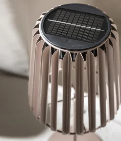 Dehner Solarleuchten - Solar-Lampe Amira, ca. Ø15/H37 cm