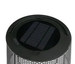 Dehner Solarleuchten - Solar-Laterne Heli, ca. Ø20/H26 cm