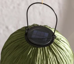 Dehner Solarleuchten - Solar-Laterne Kaja, ca. Ø27/H33 cm