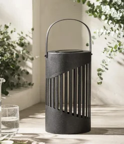 Dehner Solarleuchten > Solar-Laterne Mina, ca. Ø15/H37 cm